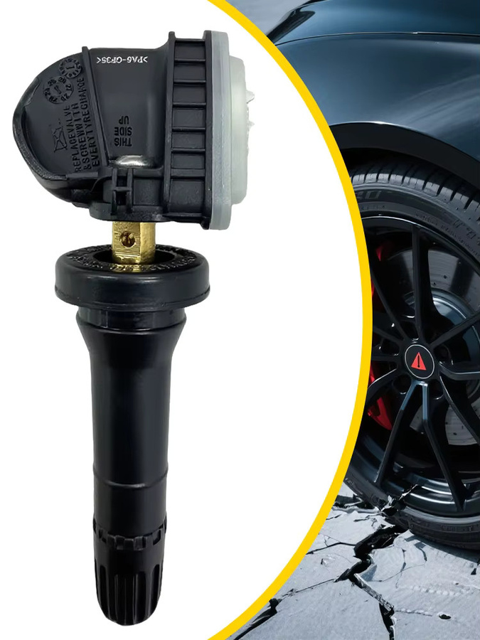 ANWAYTECH TPMS Reifendrucksensor 433MHz für GreatWall Wingle 5 7 M4 und Haval H2 H7 H7L H9 M6, Farbe: Schwarz, Ersatz für 3641100XKU00B - Bild 5