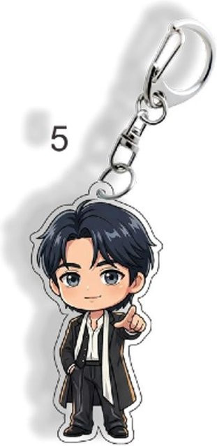 BTS Schlüsselanhänger, Cartoon Figur, Unisex - Bild 1