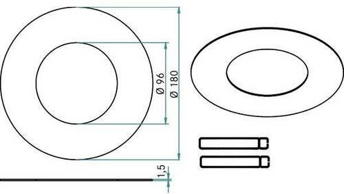 Brumberg Reduzierring 81015020 in Chrom/Silber aus Aluminium - Bild 1