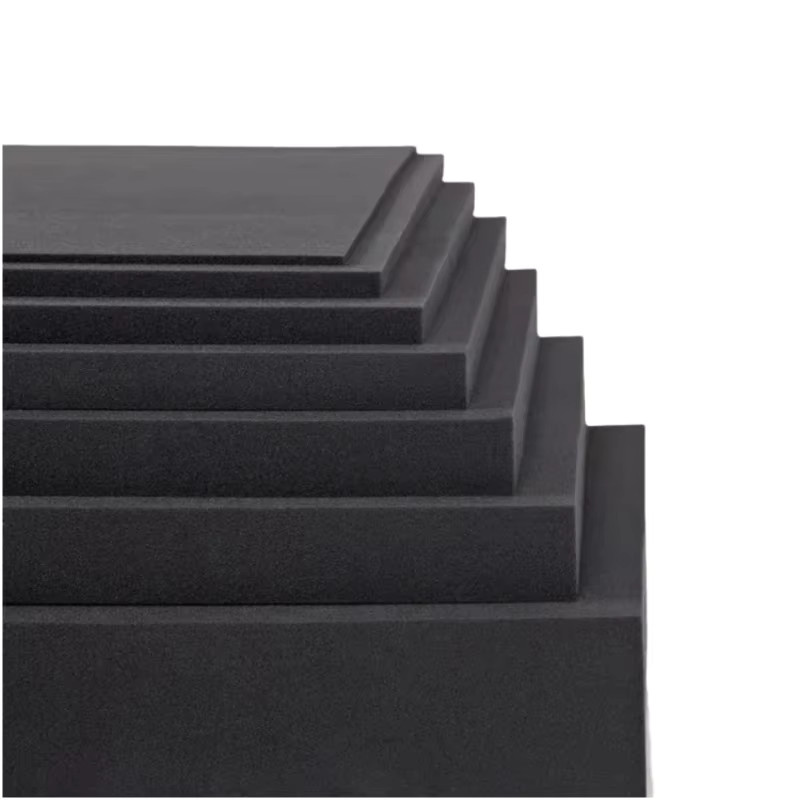 QUHAI Werkzeug-Organizer Schaumstoffpolster in Schwarz, stoßdämpfendes Schwammblatt für Werkzeugkästen und Flightcases, B/H: 50 x 30 cm - Bild 5