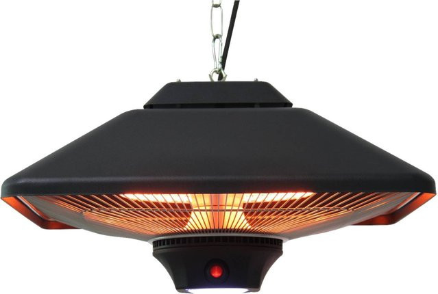 Outsunny Deckenheizstrahler 842-062 Mattschwarz 2000 W - Bild 1