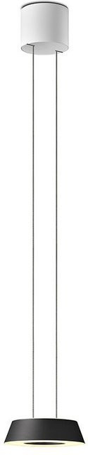 Oligo Glance LED-Pendelleuchte 1-flammig mit unsichtbarer Höhenverstellung, Schwarz matt/Weiß matt, Warmweiß 2700K - Bild 1