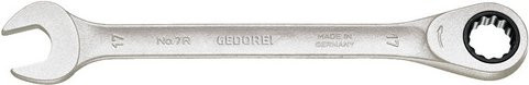 Gedore Maulringratschenschlüssel 7 R mit UD-Profil, SW 21 mm, silberfarben - Bild 1