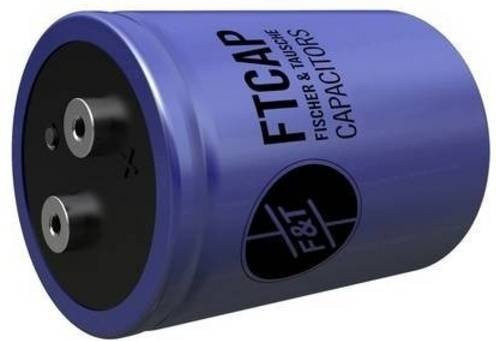 FTCAP Elektrolyt-Kondensator GMA33235065100 mit Schraubanschluss, 3300 µF, 350V, Blau, Durchmesser: 65 mm, Höhe: 100 mm - Bild 1