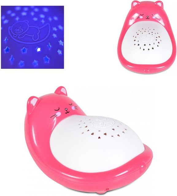 Moni Tiere Nachtlicht Musikspielzeug, pink - Bild 1