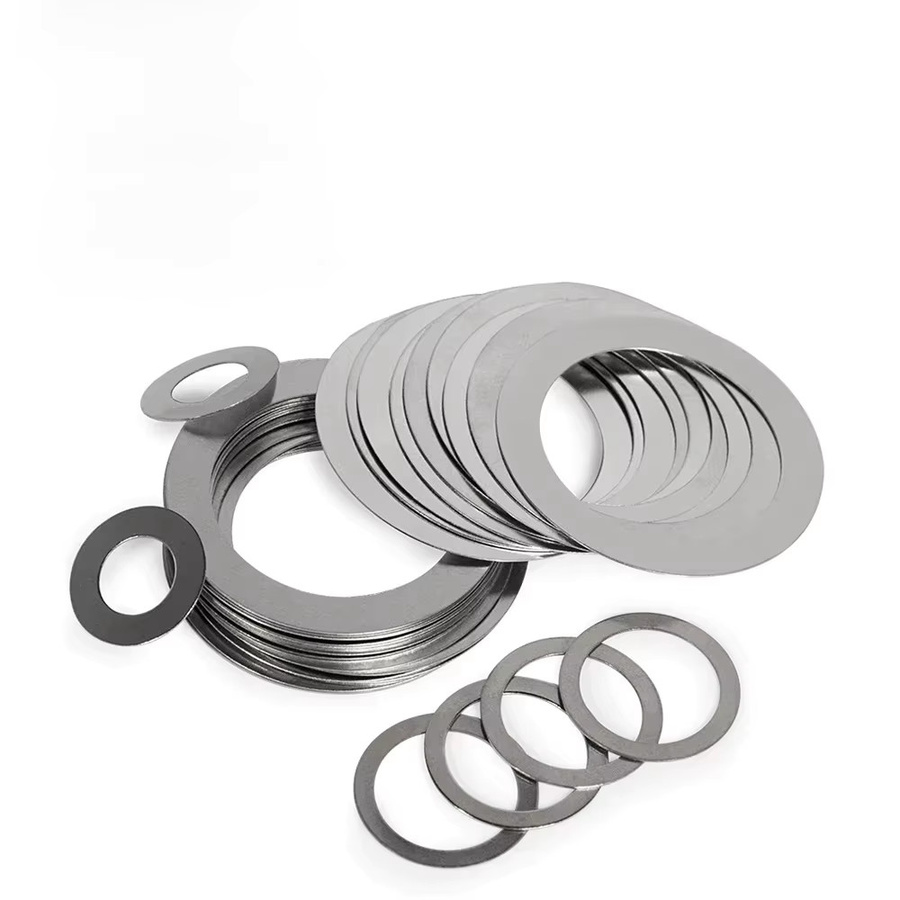 Yiqianyuan DIN988 Unterlegscheibe aus SUS304 Edelstahl, ultradünne Flachdichtung, Farbe: Silber - Bild 1