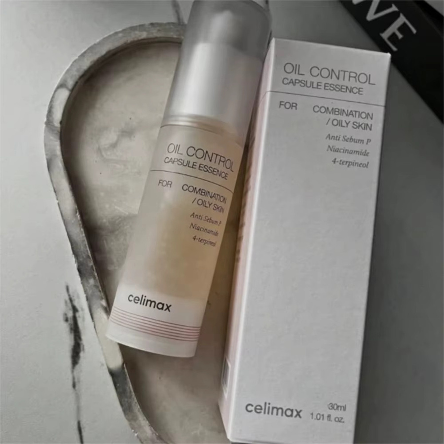 Celimax Öl-Kontroll-Kapsel-Essenz Serum, 30 ml, Mischhaut, fettige Haut, Niacinamid, 4-Terpineol - Bild 2
