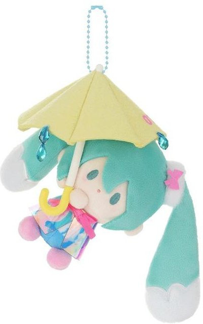 Yiran toy 1 Hatsune Miku Plüsch Schlüsselanhänger Puppe 15 cm - Bild 1