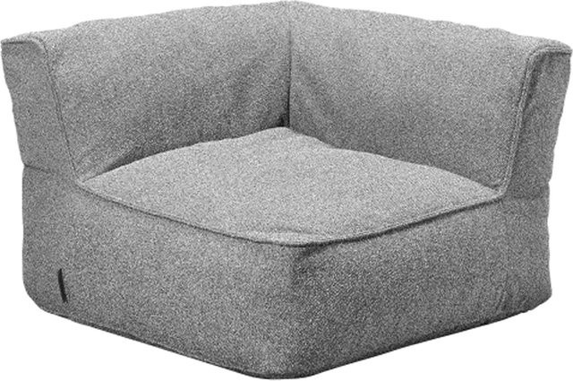 Blomus Ecksitzer Modul GROW in Stone Bouclé, Grau - Bild 1