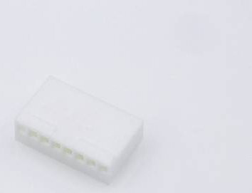 Molex Buchsengehäuse-Kabel 8-polig in Weiß mit 2,54 mm Rastermaß - Bild 1
