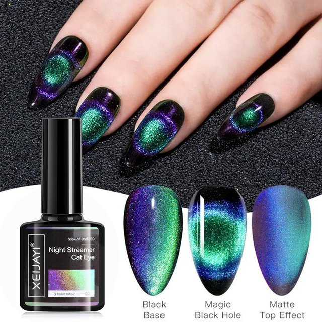 Vendeeni Magnet-Gel-Nagellack, 5 ml, Nr. 5, schimmernd - Bild 1