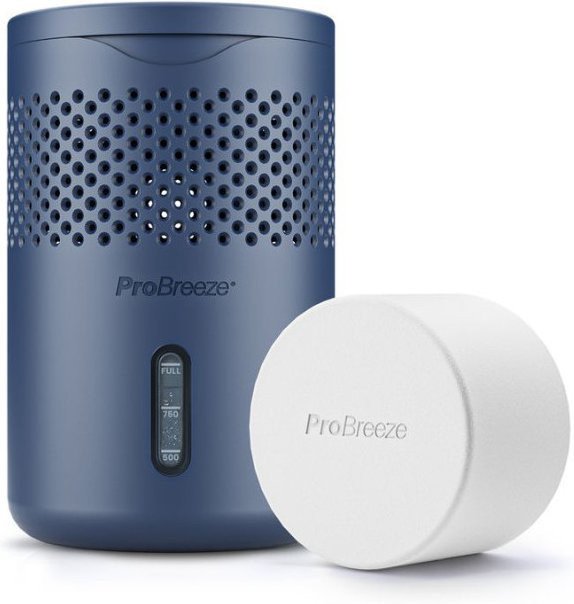 Pro Breeze Moisture Absorber Feuchtigkeitsabsorber mit nachfüllbarer Tablette, Blau, 1,3 l - Bild 1