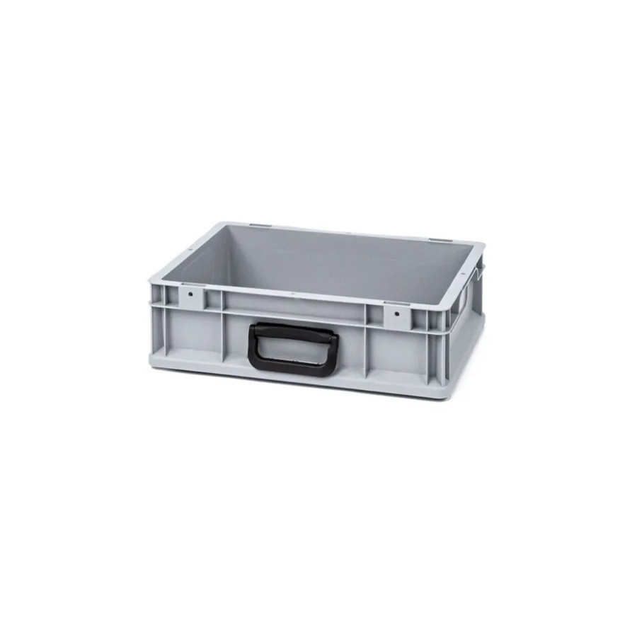 PROREGAL Eurobox Nextgen Portable Uno Transportbox Grau H x B x T: 12 x 30 x 40 cm, 11 Liter - Bild 2
