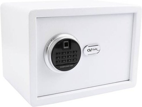 Olympia 7103 Gosafe 120FP Tresor mit Fingerabdruckschloss, Zahlenschloss und Schlüsselschloss in Weiß/Multicolor - Bild 1