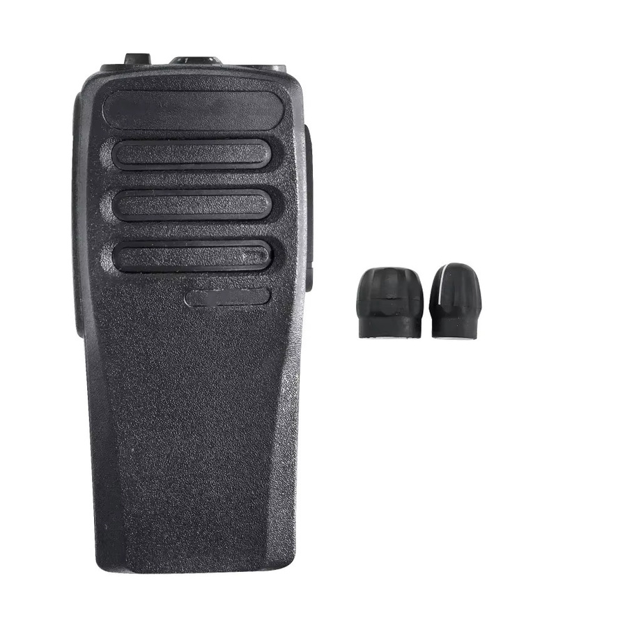 Motorola Ersatz-Frontgehäuse-Abdeckung in Schwarz für DEP450 CP200d XIR P3688 DP1400 Funkgeräte (PMLN6345) - Bild 1