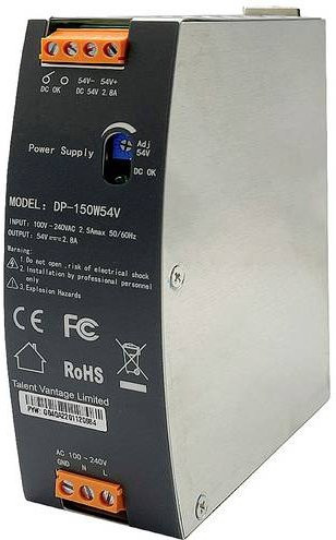 EDIMAX DP-150W54V Hutschienen-Netzteil in Schwarz - Bild 1