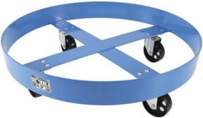 BGS Fassroller 9479 aus Stahl in Blau für 200 l Fässer - Bild 1
