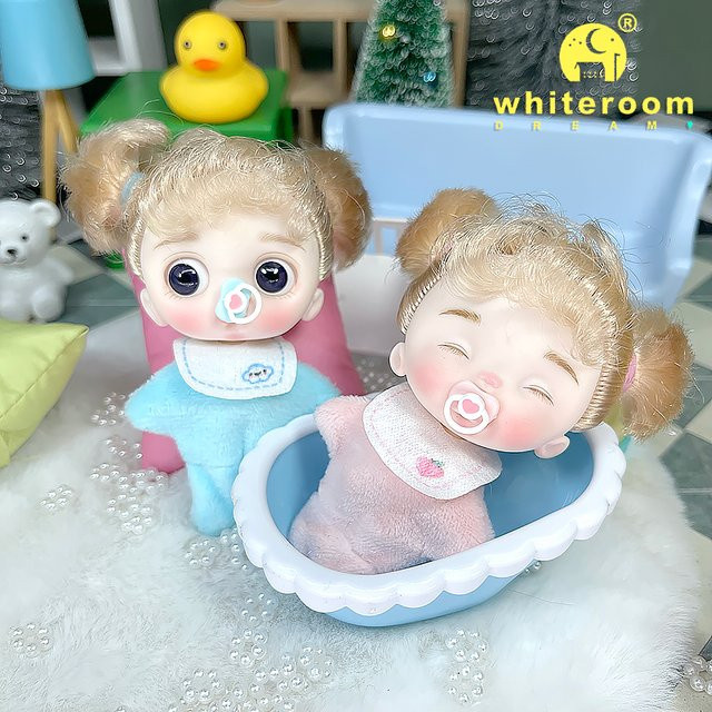 whiteroom Mini-Puppen für Mädchen, niedliche lächelnde Puppe, Bunt / Mehrfarbig - Bild 1