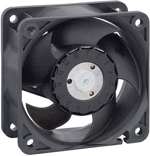 EBM Papst Axiallüfter 624L Schwarz 24 V/DC 21 m³/h B/T/H: 60 x 60 x 25 mm - Bild 1