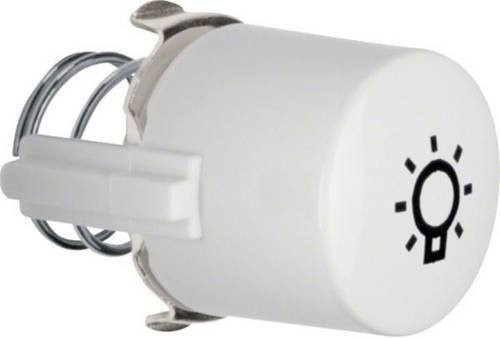 Hager Tasterknopf WTF5285WG1 in Polarweiß glänzend - Bild 1