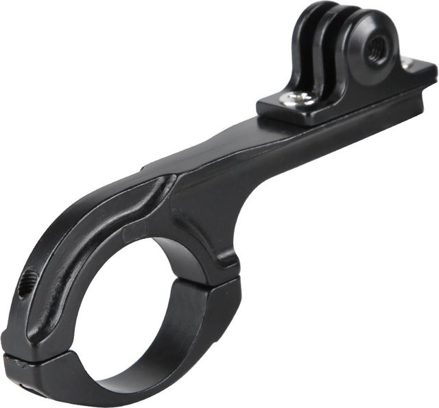 Q-Form Fahrradlenkerhalterung aus Aluminiumlegierung als GoPro Adapter in Schwarz für GoPro 3 bis 7 - Bild 1
