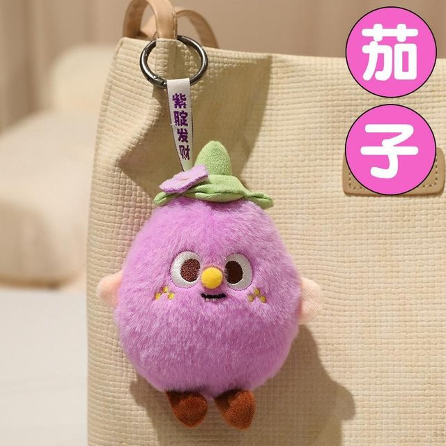 xinxin Aubergine Figur Plüsch, Lila, ab 14 Jahren - Bild 1