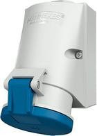 Mennekes Wanddose TwinCONTACT 32A 3p 6h 230V IP44 in Weiß - Bild 1