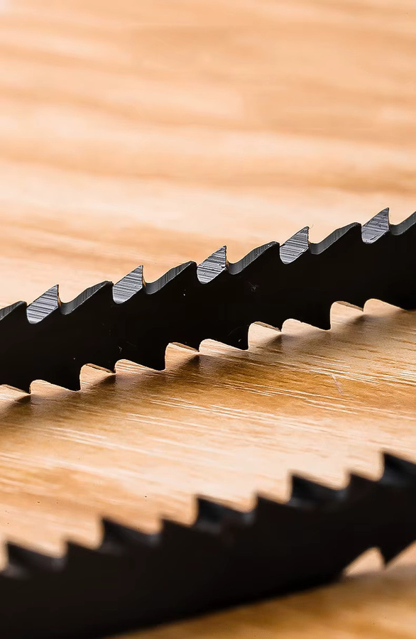 NIUXIANG Doppelseitige Sägeblätter in Schwarz für Holz, Metall und Kunststoff mit feinen und groben Zähnen - Bild 2
