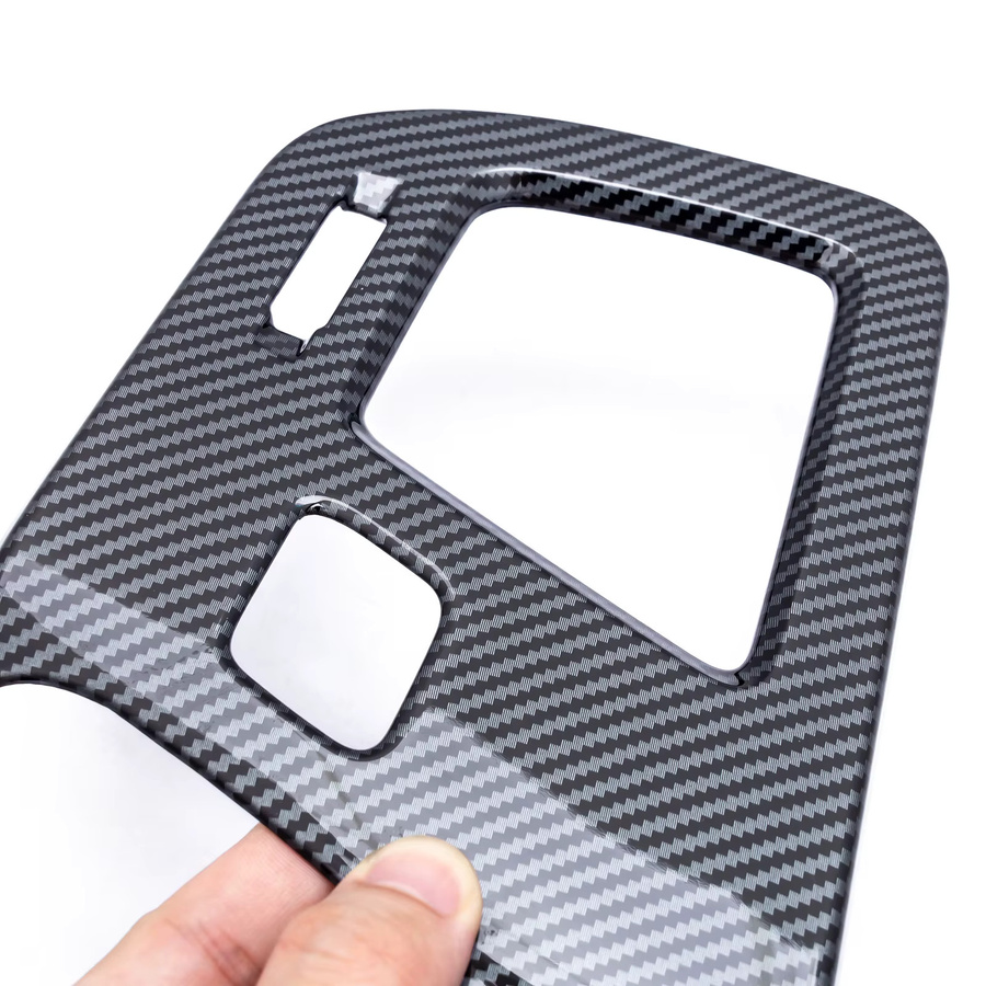 Zierleisten für die Innen Mittelkonsole und Luftauslass-Abdeckung im Carbon Look für Lexus NX250 NX350h NX450h (2022-2026) in Schwarz - Bild 3