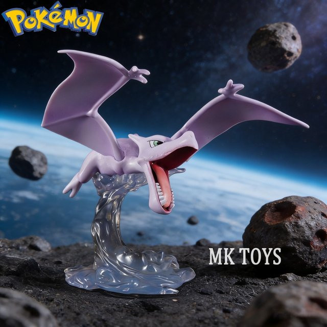 Bandai Pokémon Aerodactyl, Actionfigur, 16 cm, lila - Bild 1