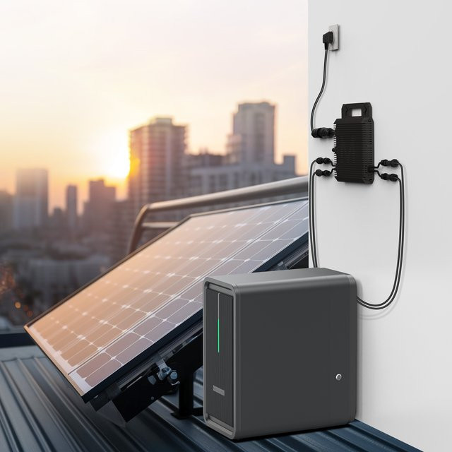 MARSTEK B2500-D Balkon-Solarbatterie LiFePO4 Energiespeichersystem mit 2240Wh Kapazität, 1600W Leistung, Dual MPPT und 800W Ausgang, IP65 Schutzklasse für Deine Heimstromversorgung - Bild 1