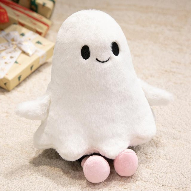 Yiran toy Weißer Geist Plüschtier Puppe, 30cm - Bild 1