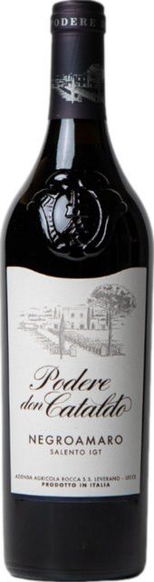Podere Don Cataldo Negroamaro Rotwein, Apulien, 2023, trocken, 0,75 l - Bild 1