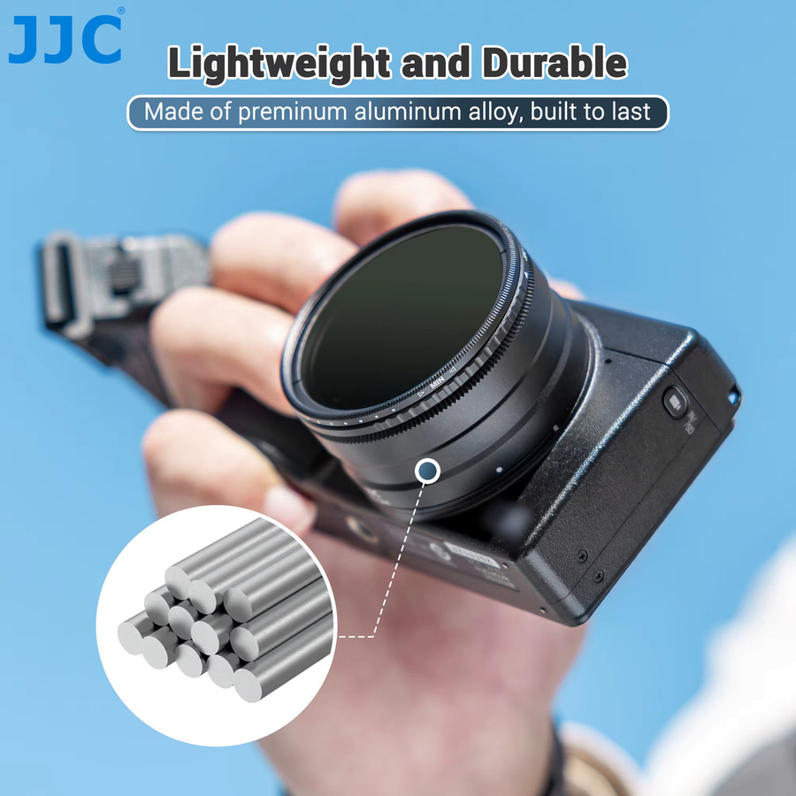 JJC Objektivadapter Ersatz für Ricoh GA-3, passend für Ricoh GR IV HDF Monochrome GR4, für GW-4 Weitwinkel-Konvertierungsobjektiv und 49-mm-Filteradapter, Schwarz - Bild 4