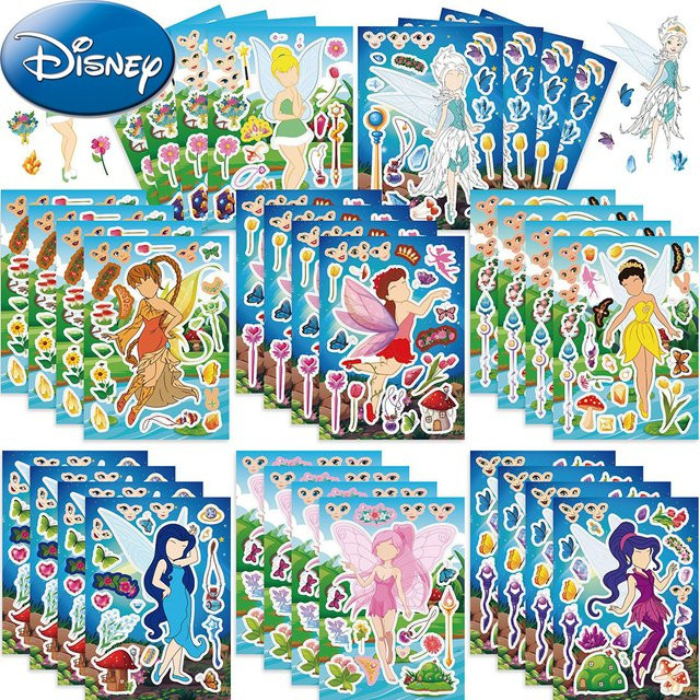Disney Tinker Bell Machen ein Gesicht Puzzle Aufkleber, Bunt / Mehrfarbig - Bild 1