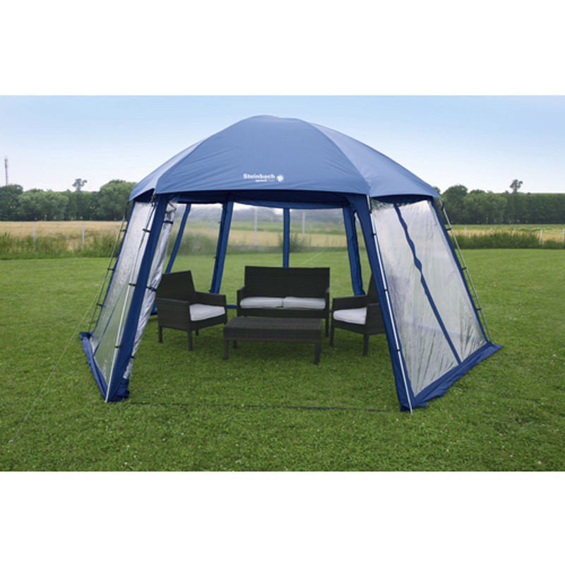 Steinbach Pooldach Dome Überdachung für Swimming Pools bis Ø 433 cm in Blau - Bild 4