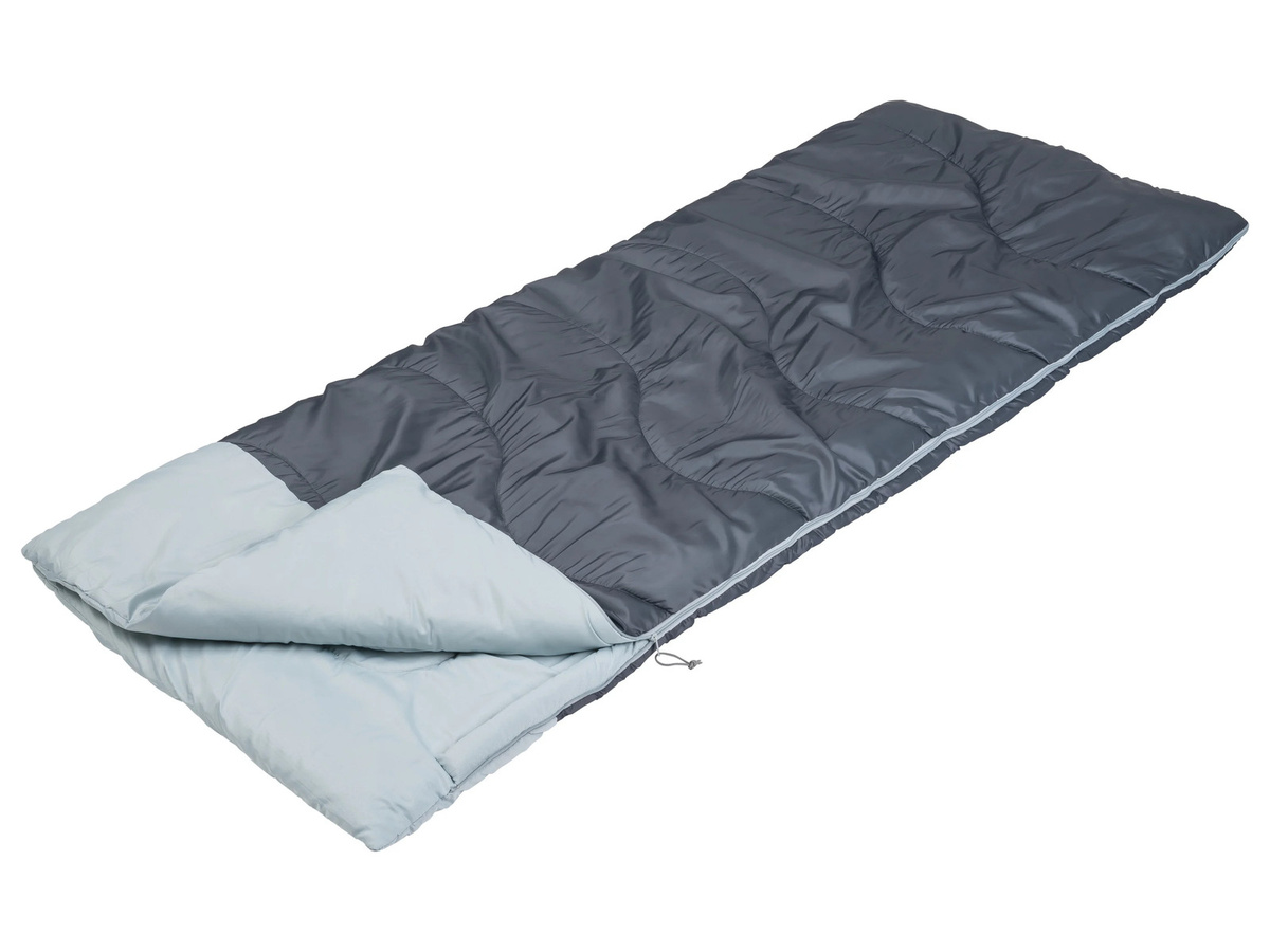 CRIVIT Schlafsack Decke für Erwachsene in Grau mit Oeko-Tex Standard 100 Zertifizierung - Bild 2