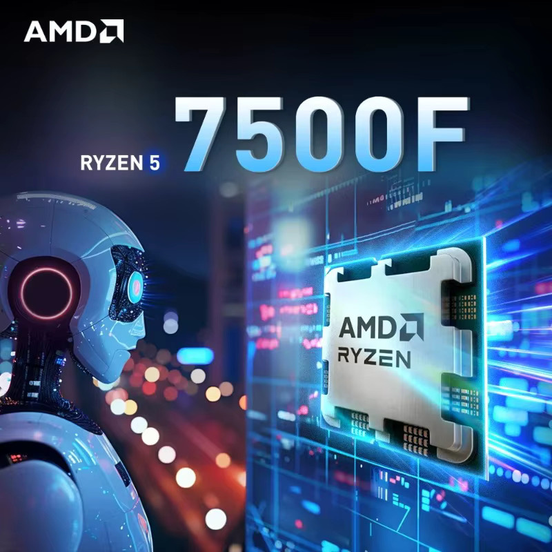 AMD Ryzen 5 7500F Prozessor mit 6 Kernen und 12 Threads, Sockel AM5, DDR5, 3,7 GHz - Bild 4