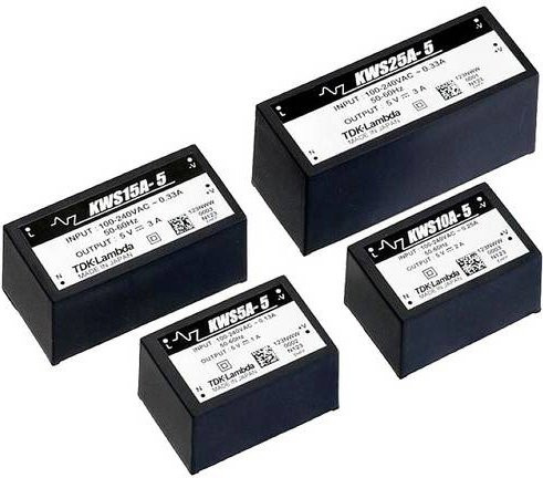 TDK-Lambda KWS5A-5 AC/DC-Printnetzteil 5V 1A 5W Schwarz - Bild 1