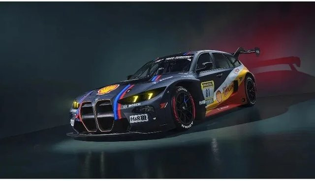 TSM MODEL M4 GT3 M3 Touring GT3 24H, Automodell, 1:64, Metall, Bunt / Mehrfarbig - Bild 1