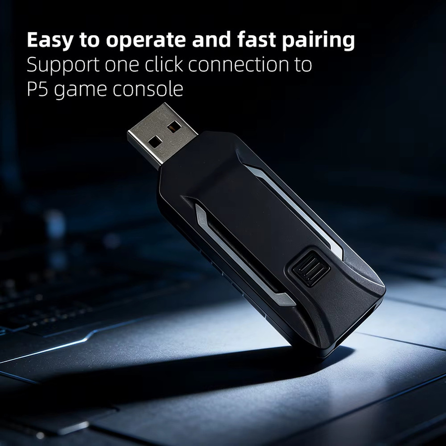 PXN N7 Rennlenkrad-Konverter Adapter für PlayStation, kompatibel mit PXN-V3, PXN-V900 und PXN-V9 GEN2, Schwarz - Bild 2