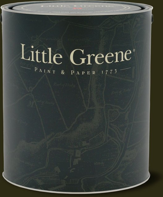 Little Greene Absolute Matt Emulsion Wandfarbe Invisible Green 56, 5 l - Bild 1