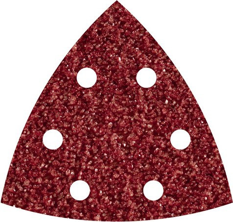 Wolfcraft Schleifblatt Set, 5 Stück, rot - Bild 1