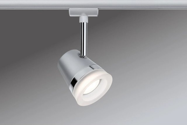 Paulmann URail Cone Hochvolt-Schienensystem-Leuchte, 1-flg., GU10, 10W LED, Chrom matt - Bild 1