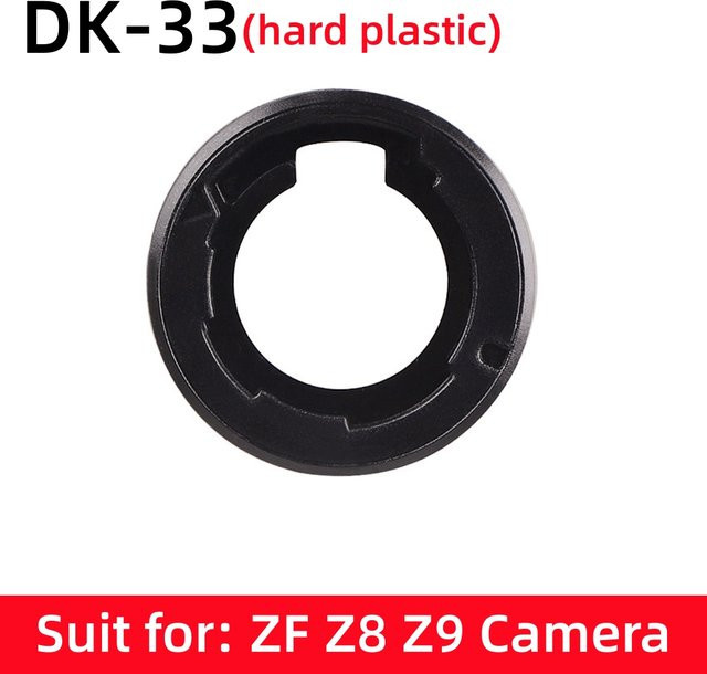 Nikon DK-33 Augenmuschel Ersatz Okularabdeckung aus Hartplastik in Schwarz für Nikon Zf Z8 Z9 spiegellose Kameras - Bild 1