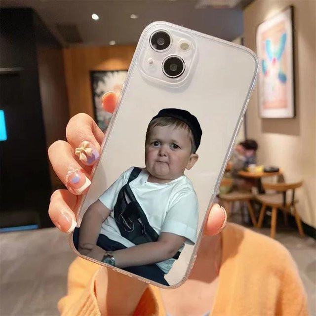Lustige Babaite Hasbulla Handyhülle von mart121 für iPhone 11 bis iPhone 16 Pro Max, Transparent - Bild 1