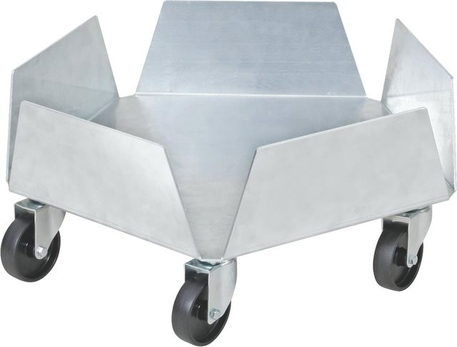 BRB Blumentopfroller aus Aluminium - Bild 1