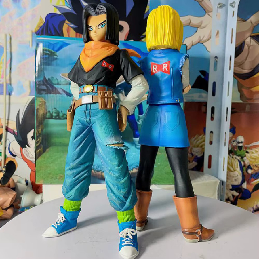 Bandai Dragon Ball Android 17 18, Actionfiguren, 2-teiliges Set - Bild 2