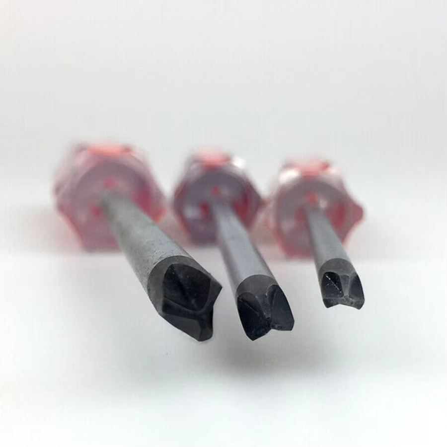 4-teiliges magnetisches Y-förmiges Schraubendreher-Set von DAZZLEEX in Rot für Tri-Wing-Schrauben Y0 Y1 Y2 Y3 - Bild 2