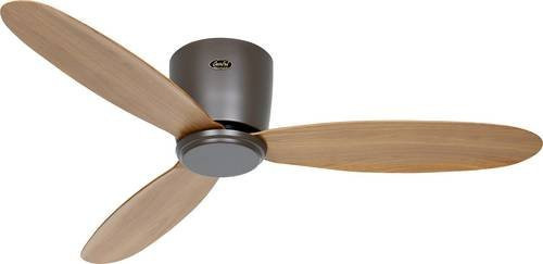CasaFan ECO PLANO II 112 BZ-EN WiFi Deckenventilator in Bronze mit Fernbedienung, App-Steuerung und Timer - Bild 1
